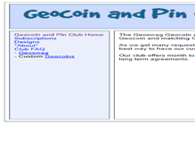 Tablet Screenshot of geocoinpin.geoswag.com