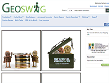 Tablet Screenshot of geoswag.com